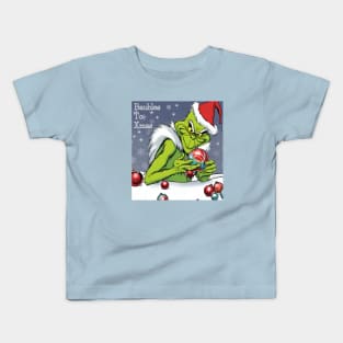 Grinch Baubles Kids T-Shirt